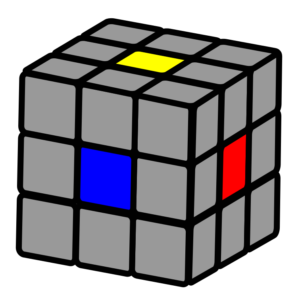 Bagian Center Rubik 3x3