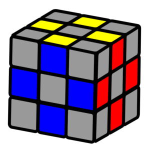 Bagian Edge Rubik 3x3