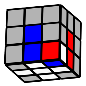 Langkah untuk Menyelesaikan Layer Pertama Rubik 3x3