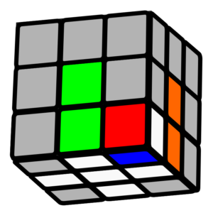 Langkah untuk Menyelesaikan Layer Pertama Rubik 3x3