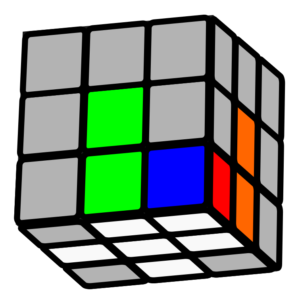 Langkah untuk Menyelesaikan Layer Pertama Rubik 3x3